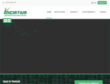 Tablet Screenshot of iniciativa.com.br