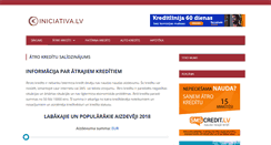 Desktop Screenshot of iniciativa.lv
